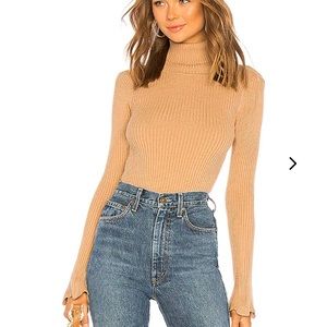 Lovers + Friends Viola Rib Sweater, size XS